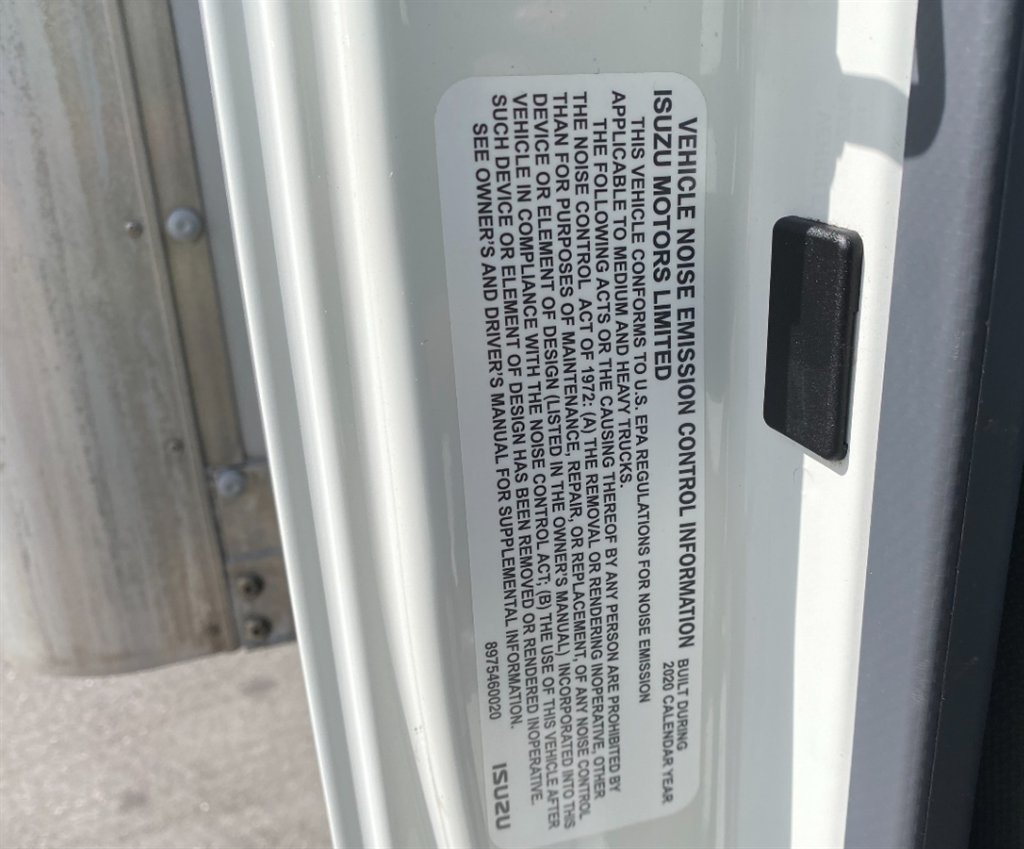 2020 Isuzu NPR EFI - $29,995