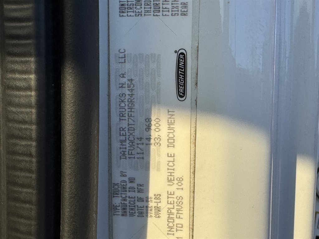 2015 Freightliner M2 - $29,995