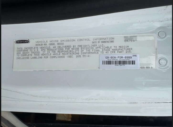 2016 Freightliner M2 - $39,995