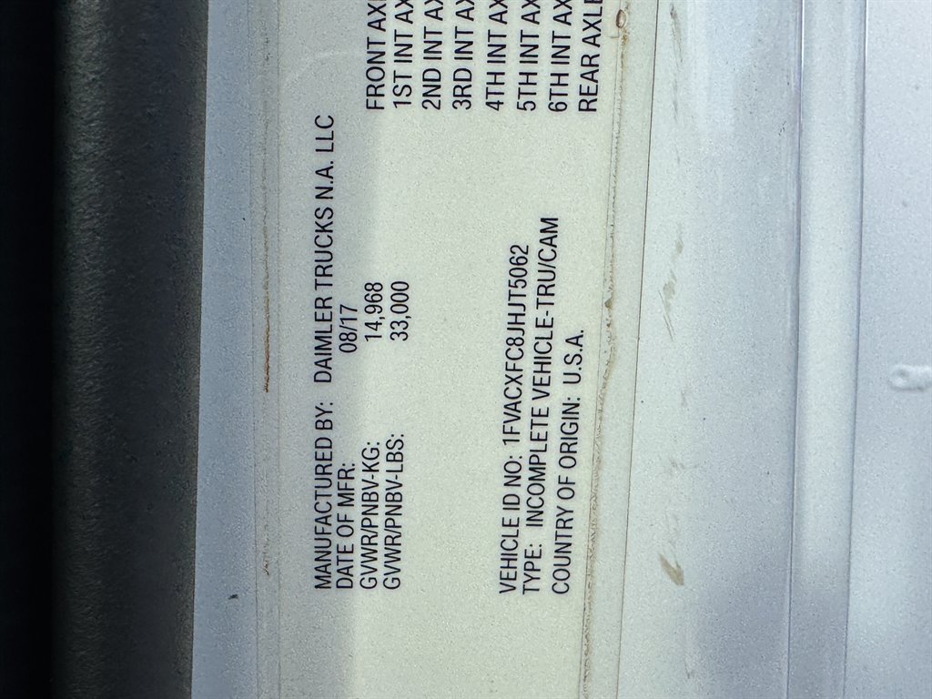 2018 Freightliner M2 - $57,995