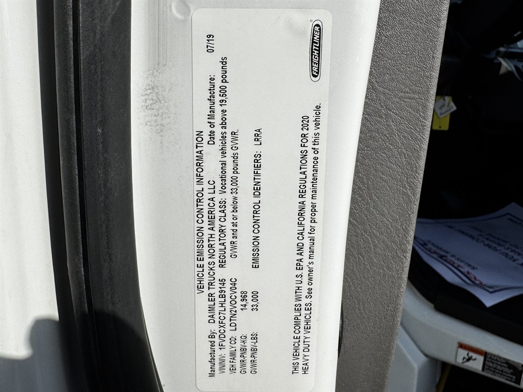 2020 Freightliner M2 - $72,995