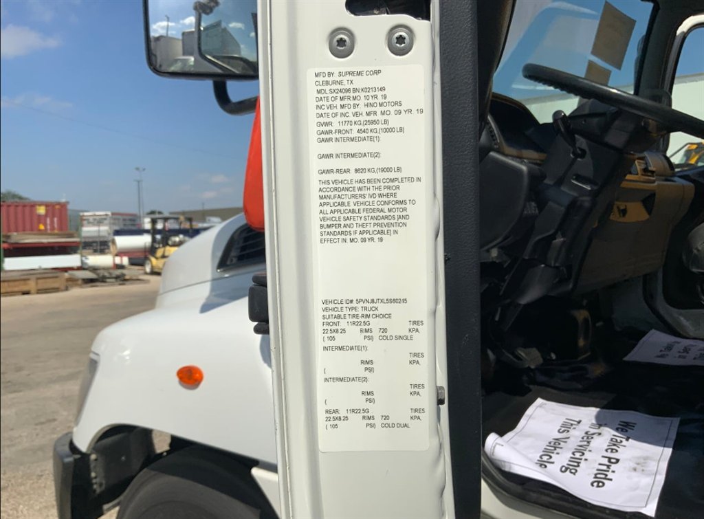 2020 Hino 268 - $32,995