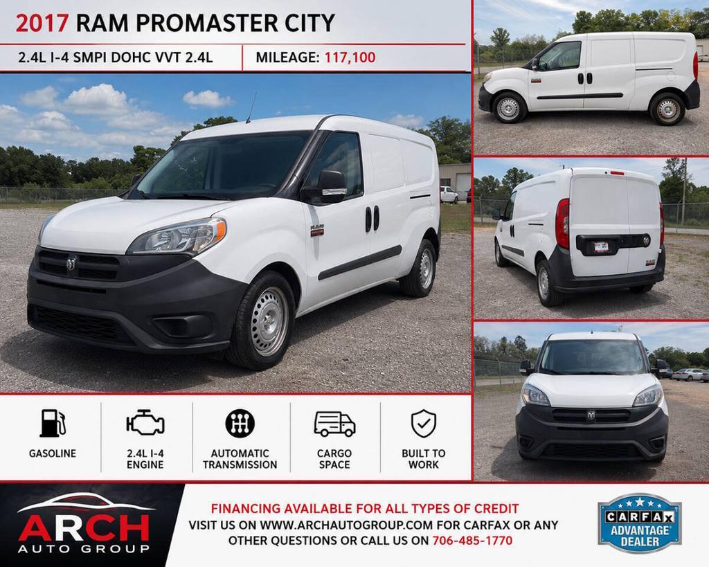 2017 Ram ProMaster City - $14,995