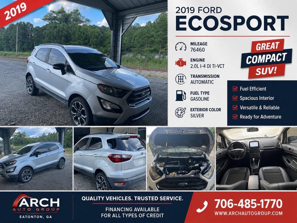 2019 Ford EcoSport - $12,995