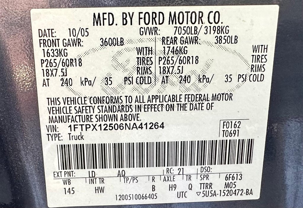 2006 Ford F-150 XL photo