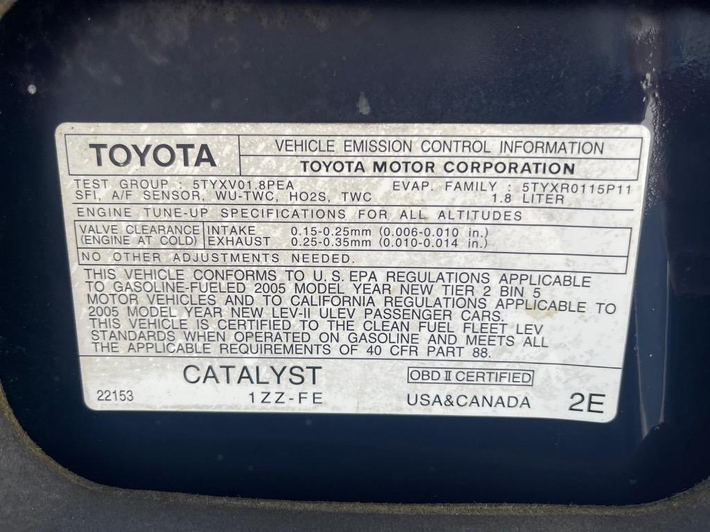 2005 TOYOTA Corolla Matrix Hatchback - $6,995