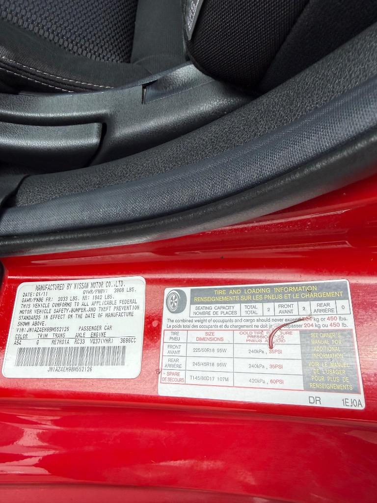 2011 Nissan 370Z - $11,995