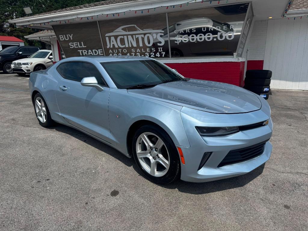 Silver 2017 Chevrolet Camaro Coupe Rear-Wheel Drive Automatic