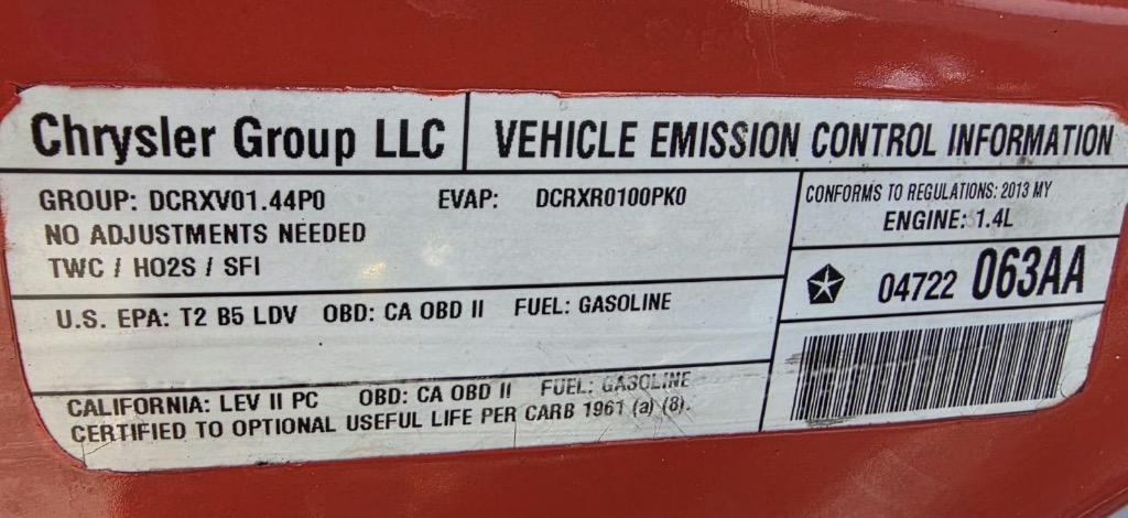 2017 FIAT 500 - $7,995