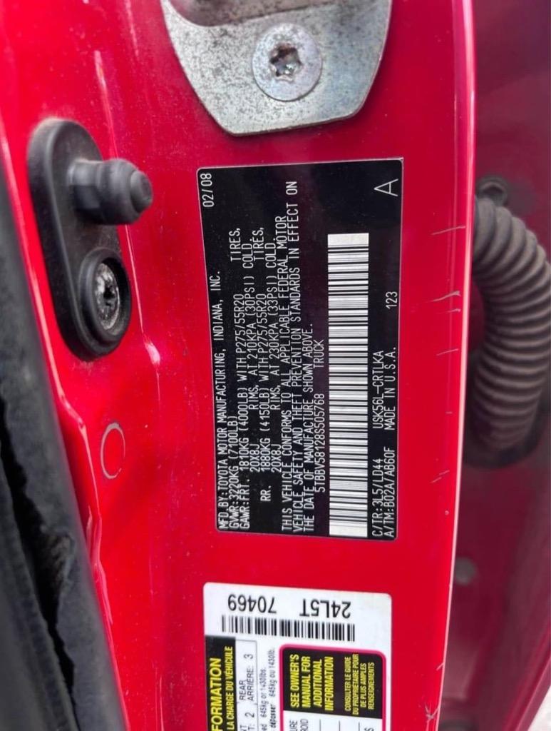 2008 Toyota Tundra Limited photo