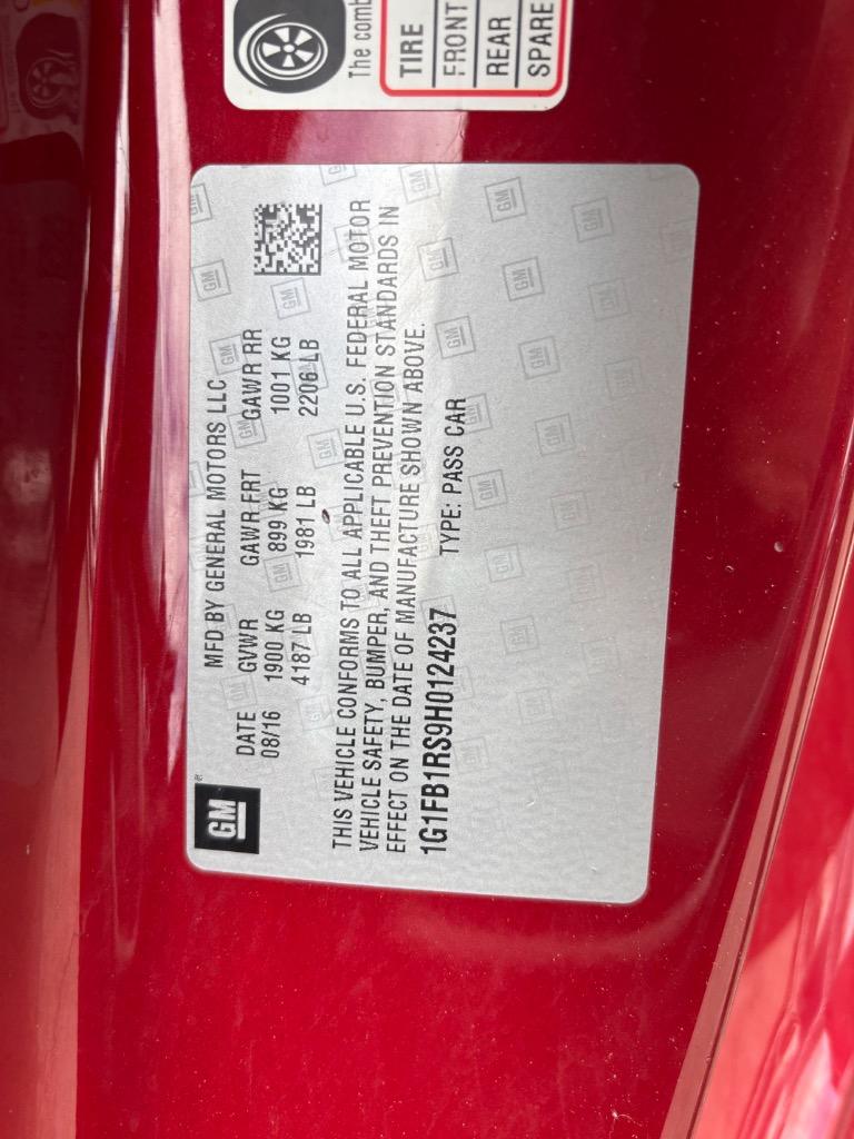 2017 Chevrolet Camaro 1LT photo