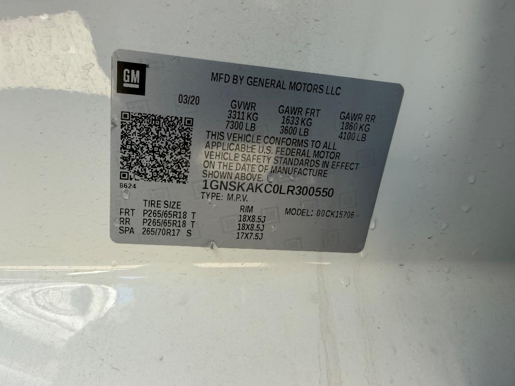 2020 Chevrolet Tahoe - $19,900