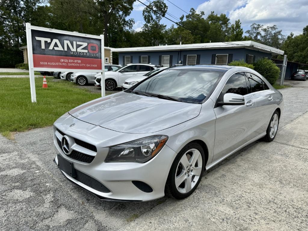 Silver Or Aluminum 2018 Mercedes-Benz CLA Sedan All-Wheel Drive 6-Speed Automatic