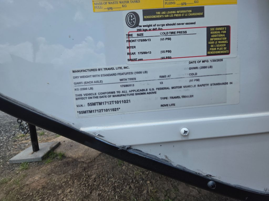 2026 TRAVEL LITE 2614FBC - $21,839