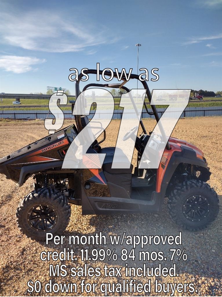 2022 KYMCO Magnum XF LE 4x4 - $11,500