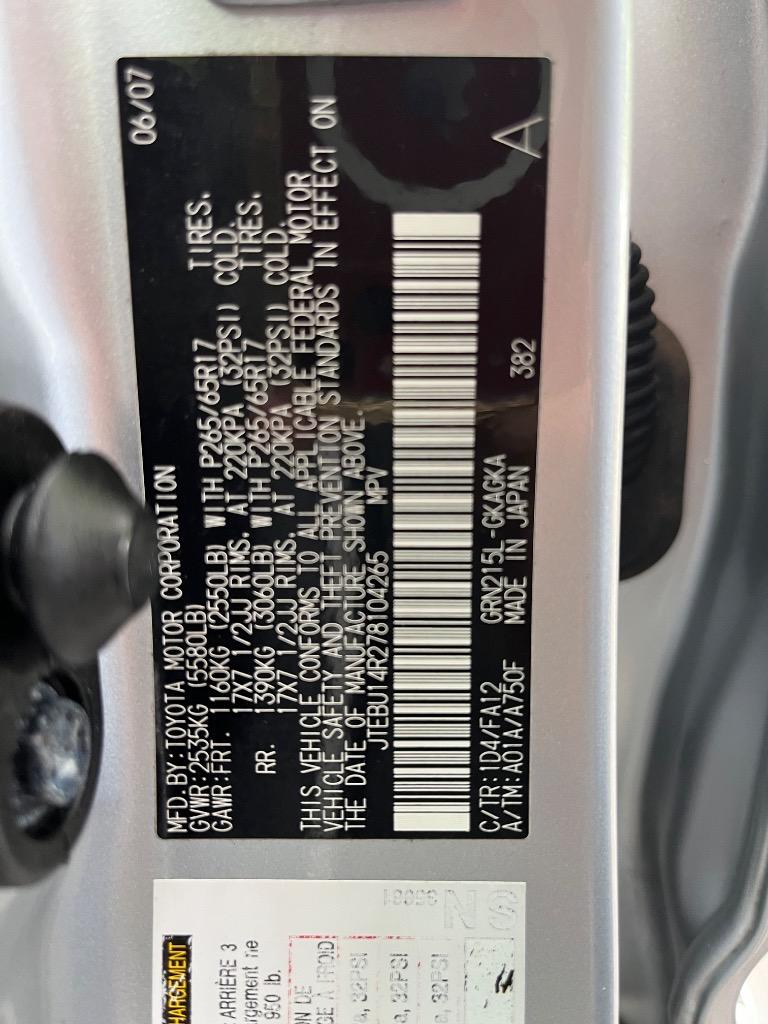 2007 Toyota 4Runner SR5 photo