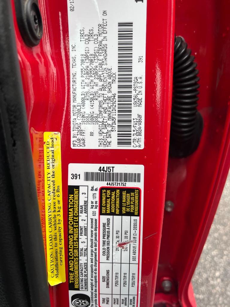 2013 Toyota Tundra - $13,950