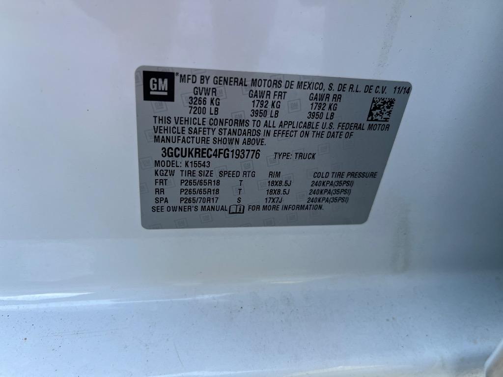 2015 Chevrolet Silverado - $16,950