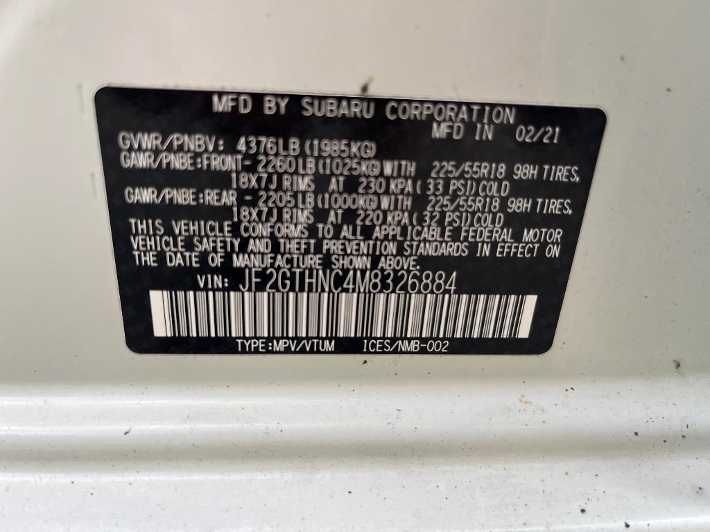 2021 Subaru Crosstrek - $18,950