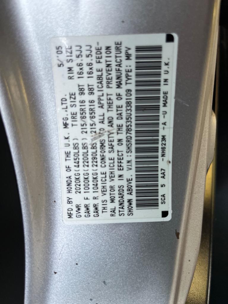 2005 Honda CR-V - $8,450