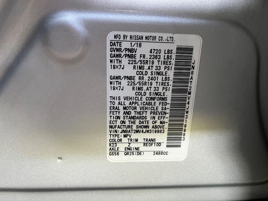 2018 Nissan Rogue - $15,450