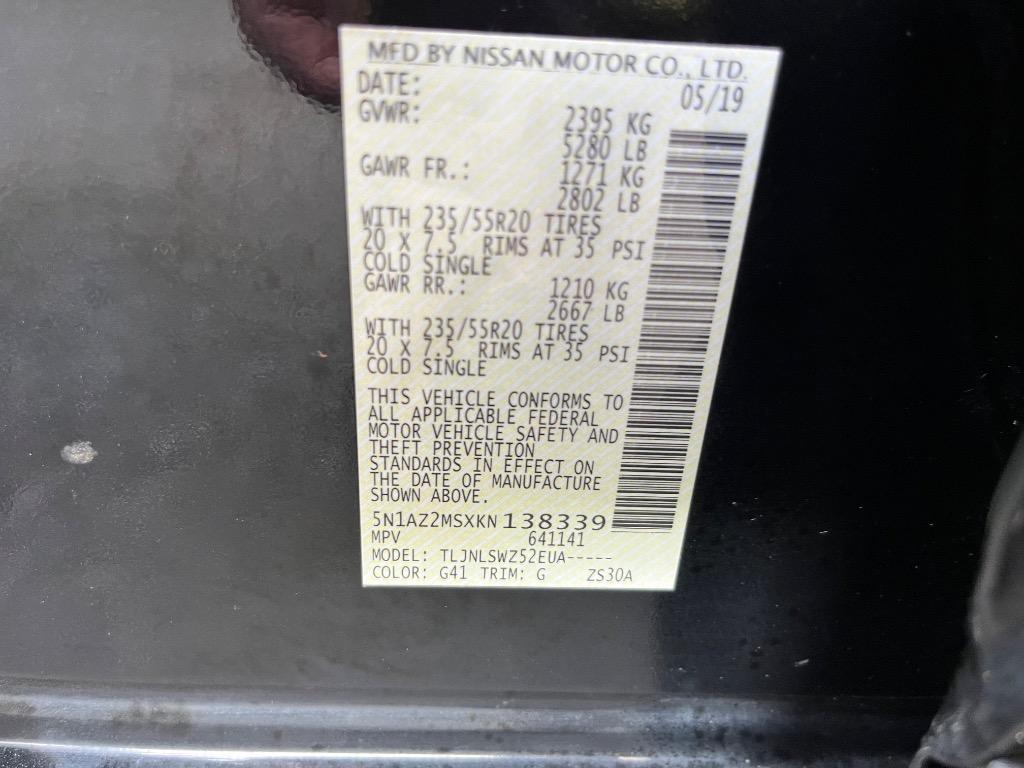 2019 Nissan Murano - $17,950
