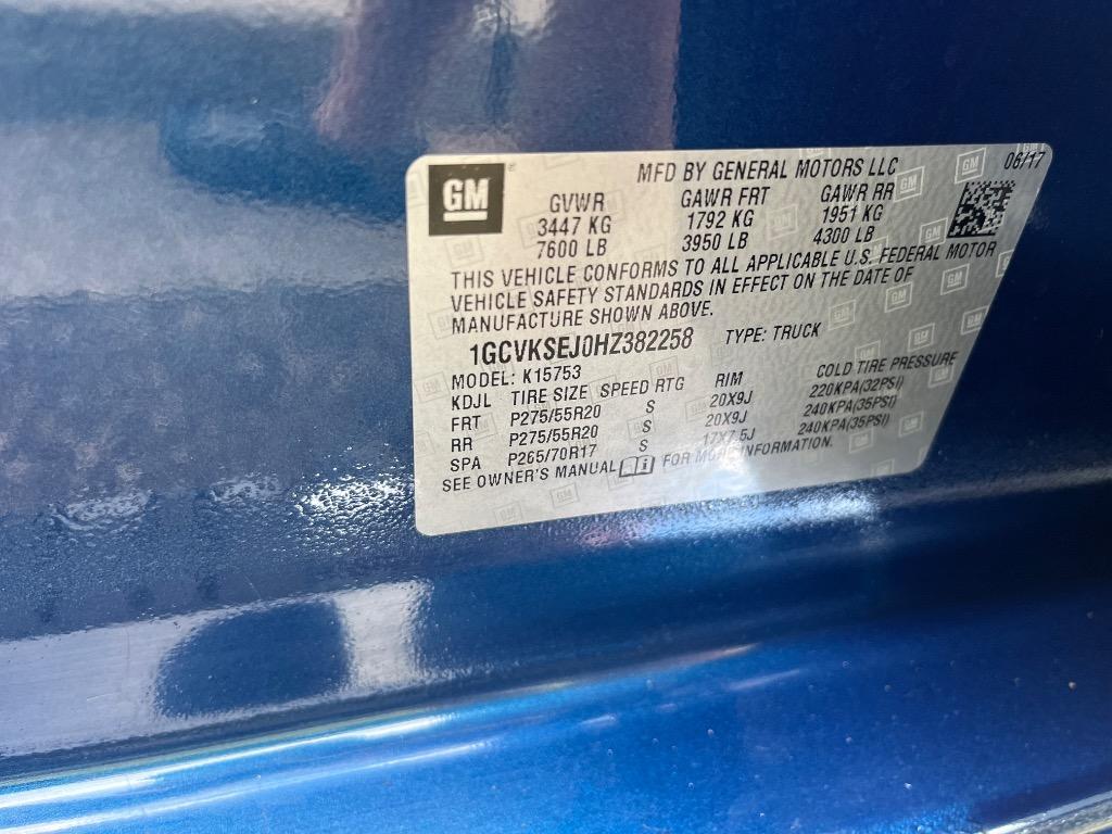 2017 Chevrolet Silverado - $21,450