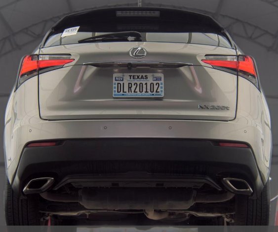 2016 Lexus NX - $21,500