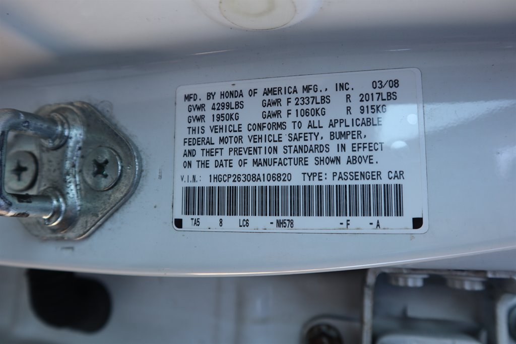 2008 Honda Accord LX photo