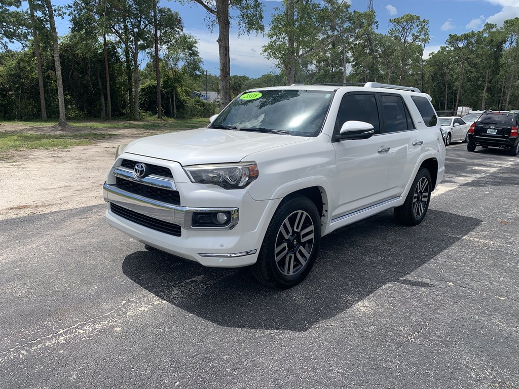 White 2017 Toyota 4Runner Limited SUV / Crossover 4X2 Automatic