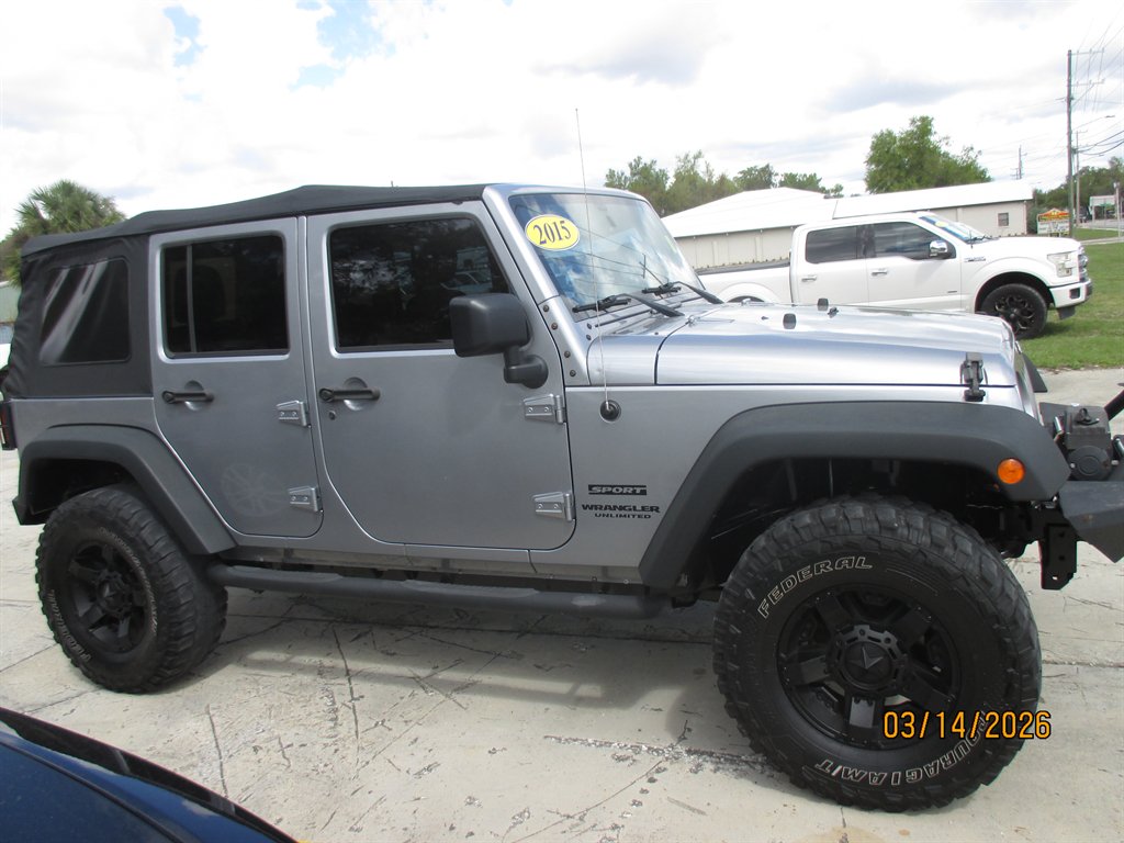 2015 Jeep Wrangler - $20,995