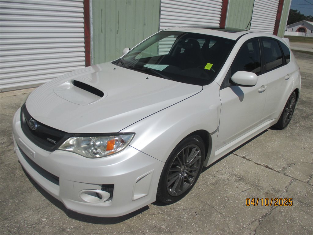 White 2013 Subaru Impreza WRX Premium Package Wagon Hatchback All-Wheel Drive 6-Speed Manual