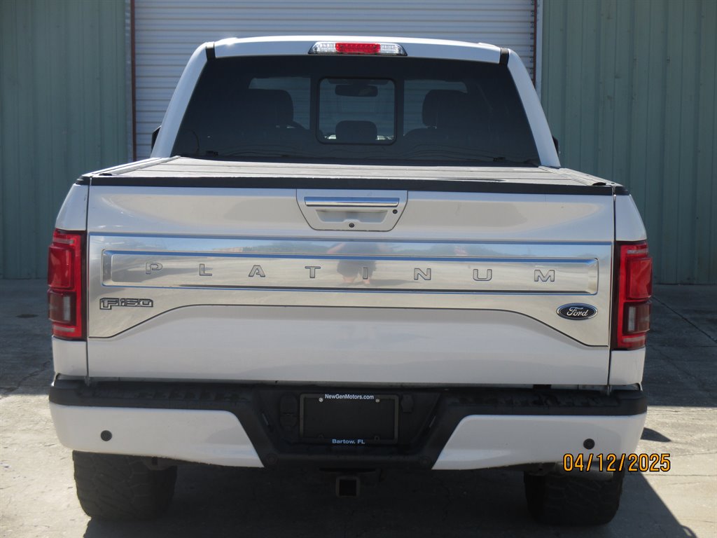 2017 Ford F150 Platinum photo