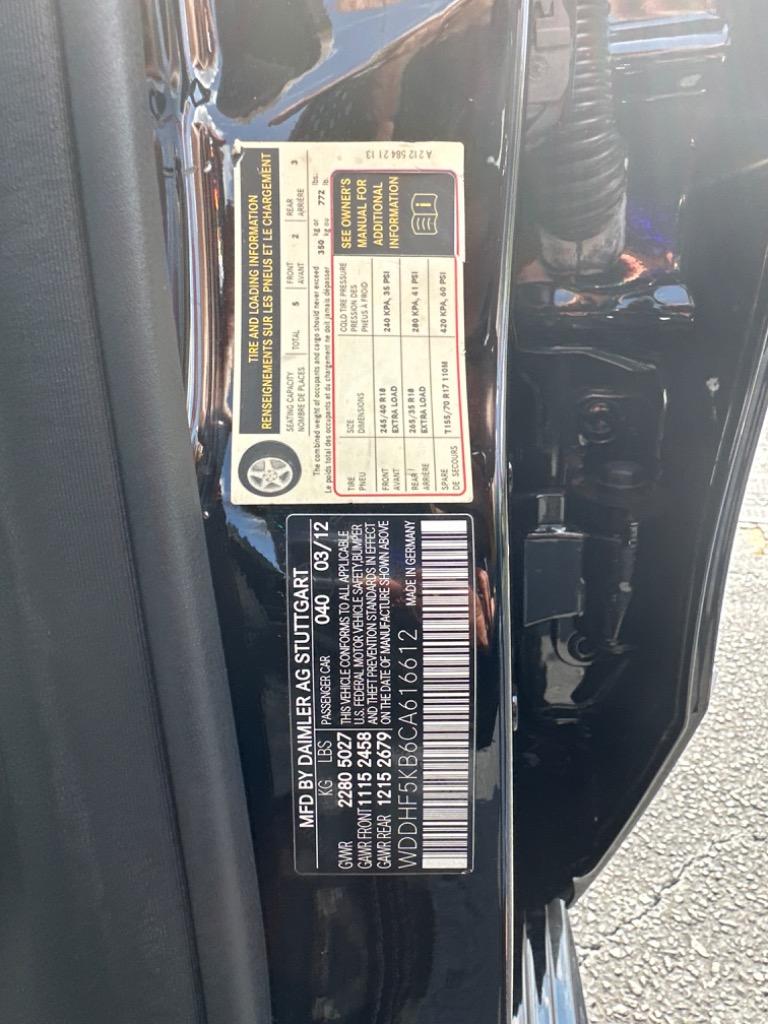2012 Mercedes-Benz E-Class - $15,495
