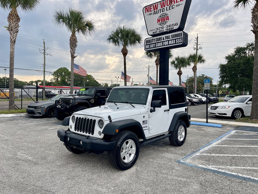 2017 Jeep Wrangler - $16,998