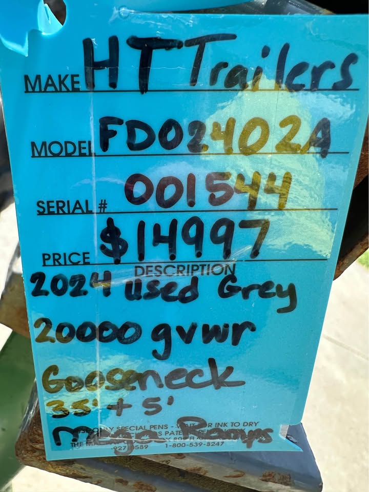 2024 Ht FD02402A - $14,997