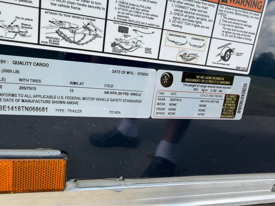 2026 Quality Cargo Quality Cargo, Llc - $4,997