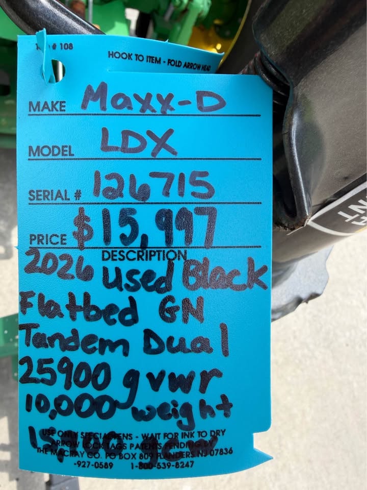 2026 Maxey Trailers Mfg Maxey Trailers Mfg - $15,997