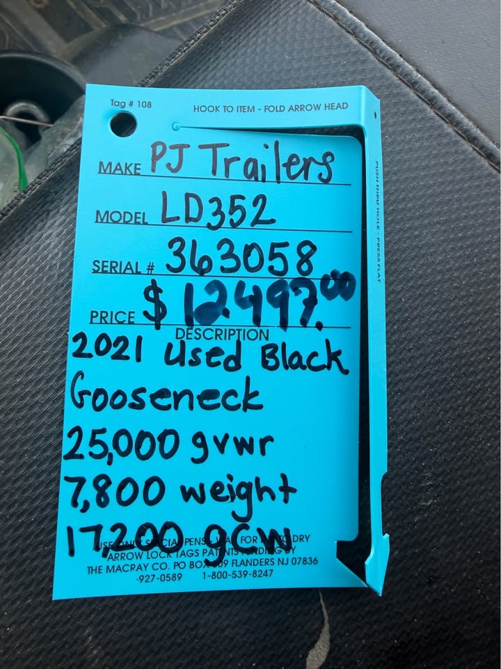 2021 Pj Pj - $12,497