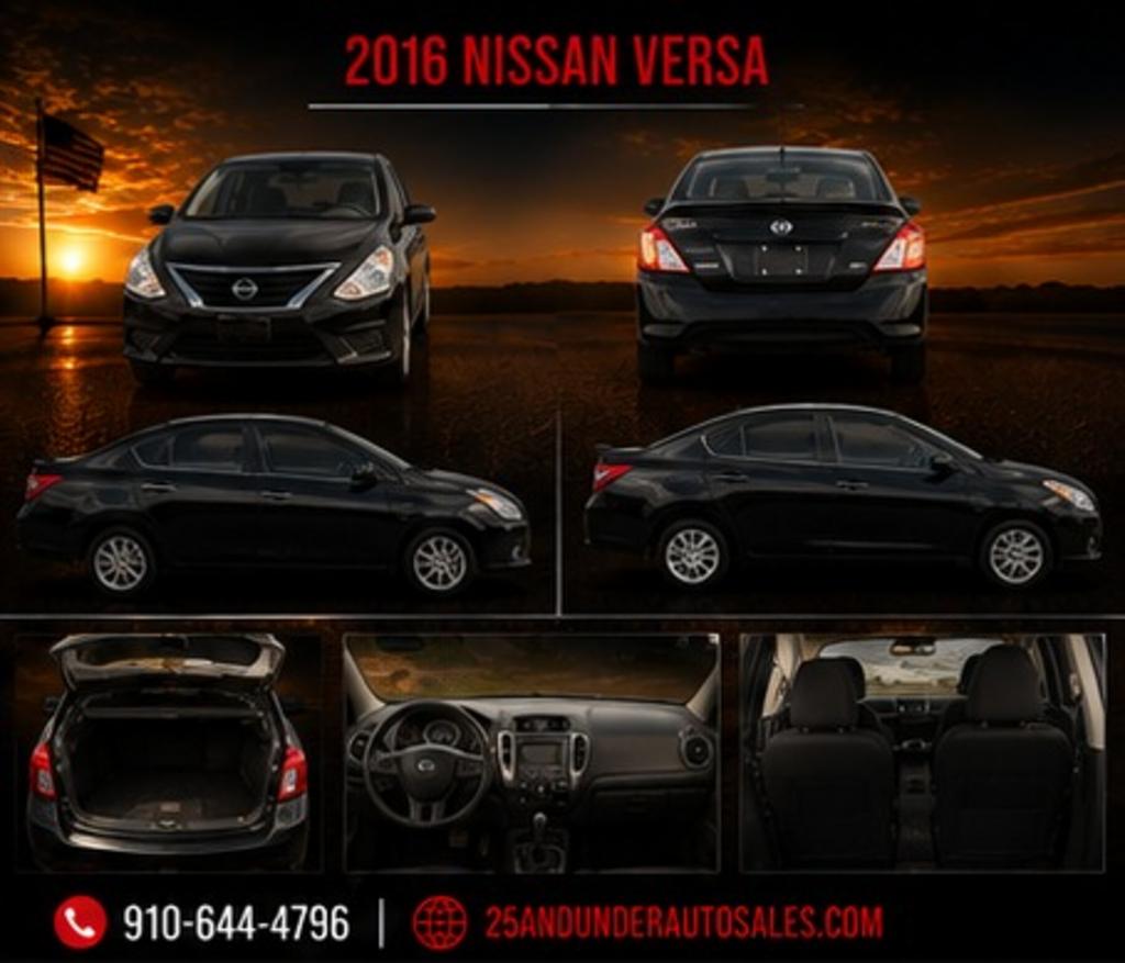 2016 Nissan Versa - $2,500
