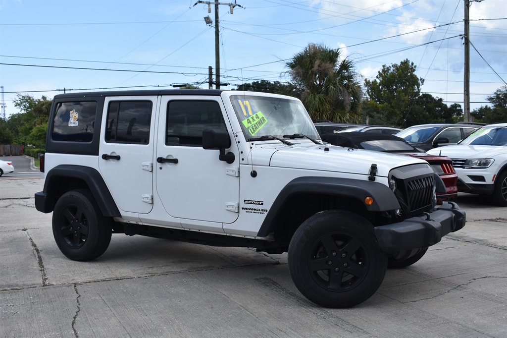 2017 Jeep Wrangler - $17,999