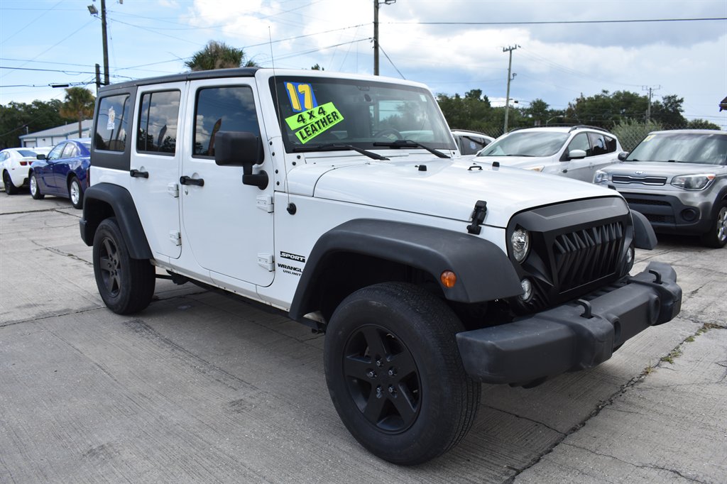 2017 Jeep Wrangler - $17,999