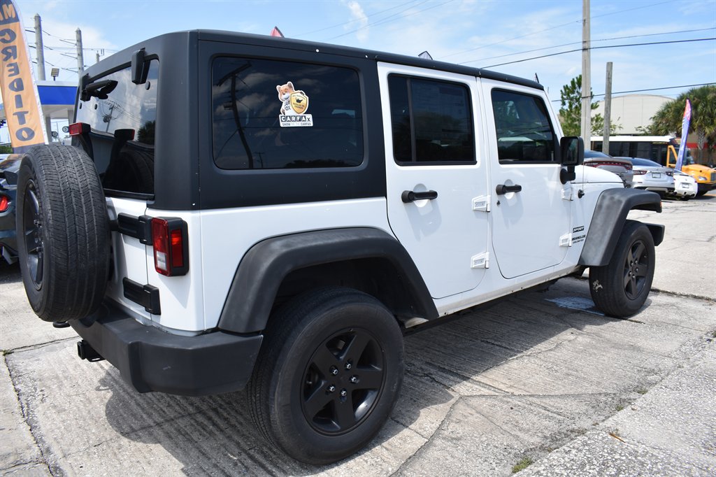 2017 Jeep Wrangler - $17,999
