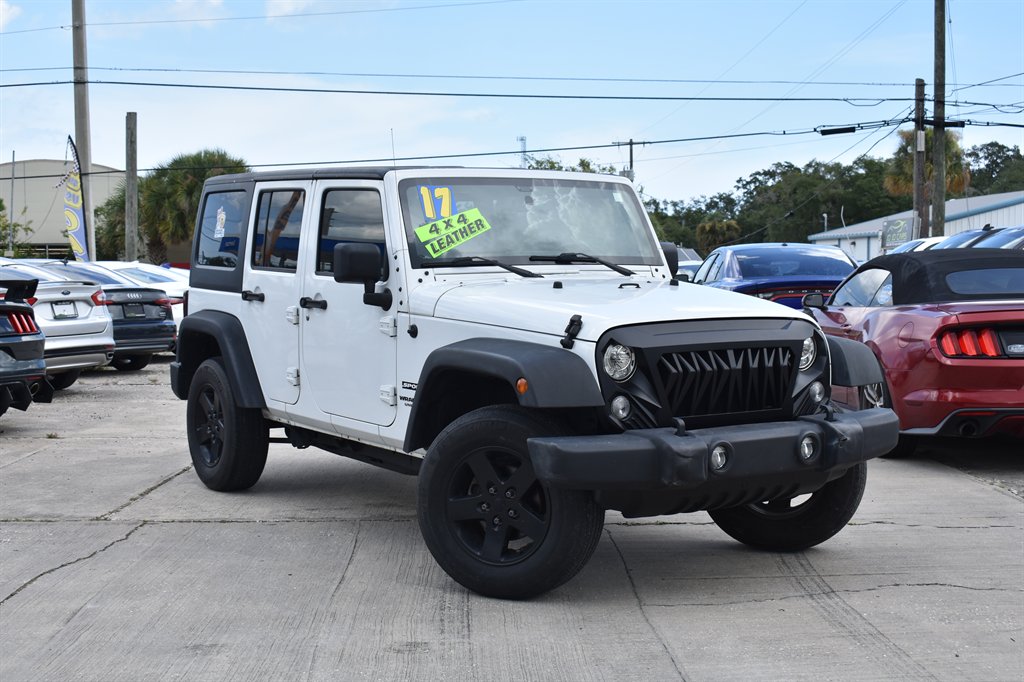 2017 Jeep Wrangler - $17,999