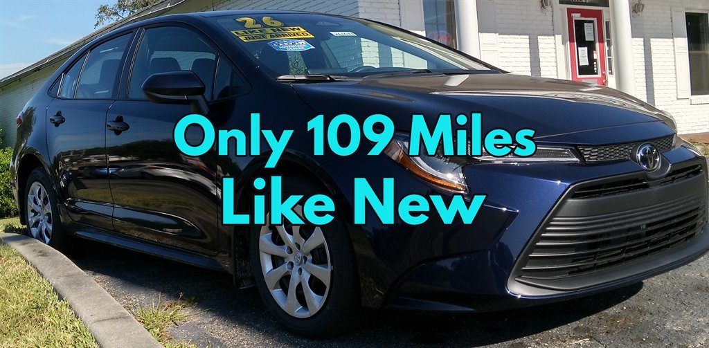 2026 Toyota Corolla - $25,950
