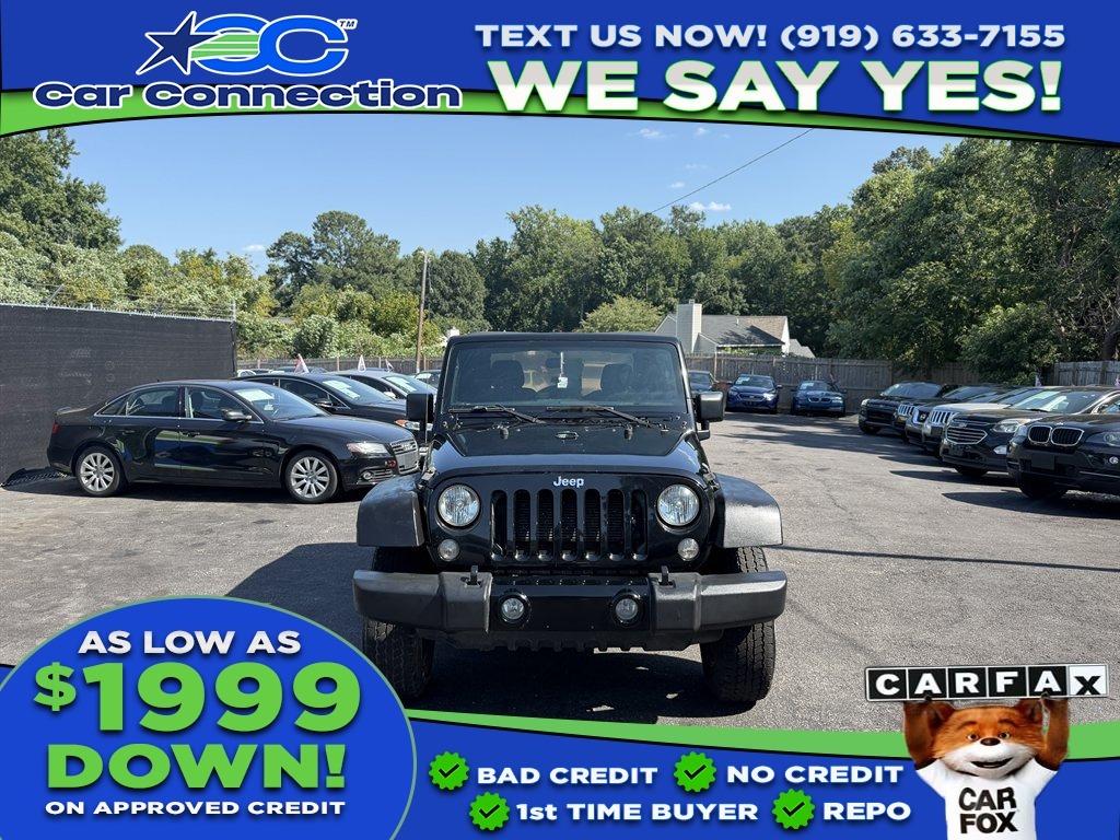 2015 Jeep Wrangler - $11,999