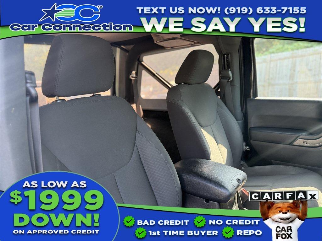 2015 Jeep Wrangler - $11,999