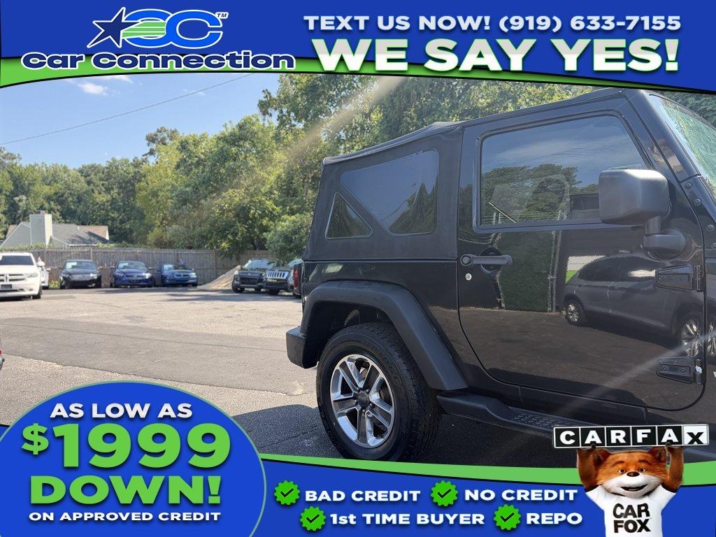 2015 Jeep Wrangler - $11,999