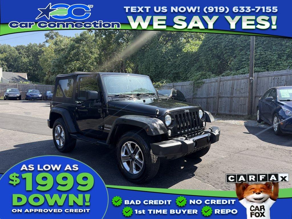 2015 Jeep Wrangler - $11,999