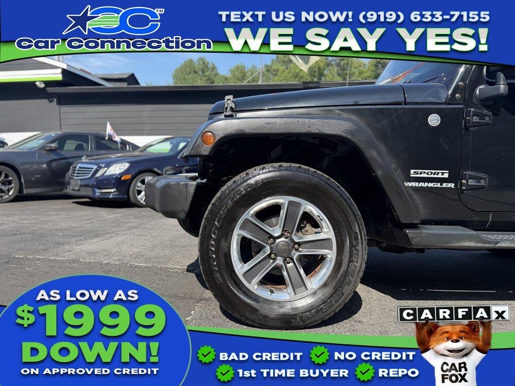 2015 Jeep Wrangler - $11,999